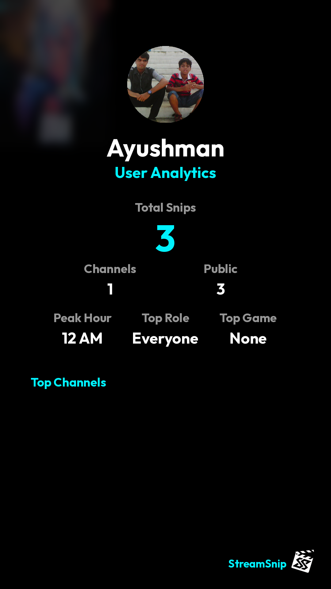 Stats Share Card