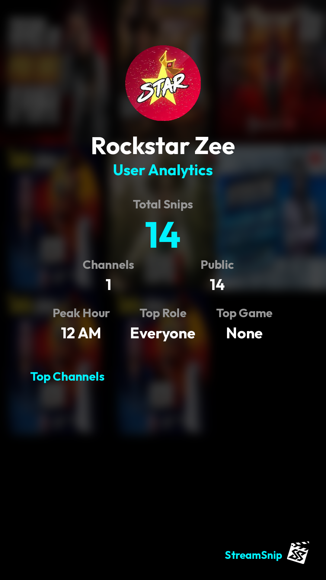 Stats Share Card