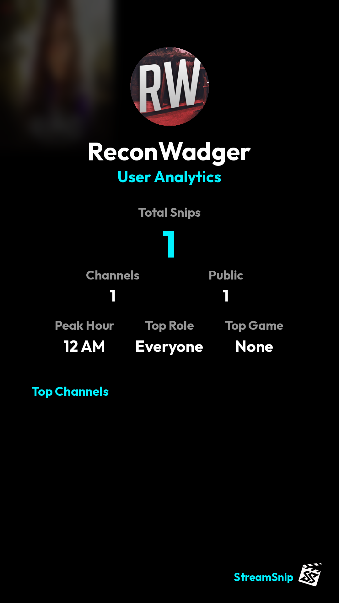 Stats Share Card