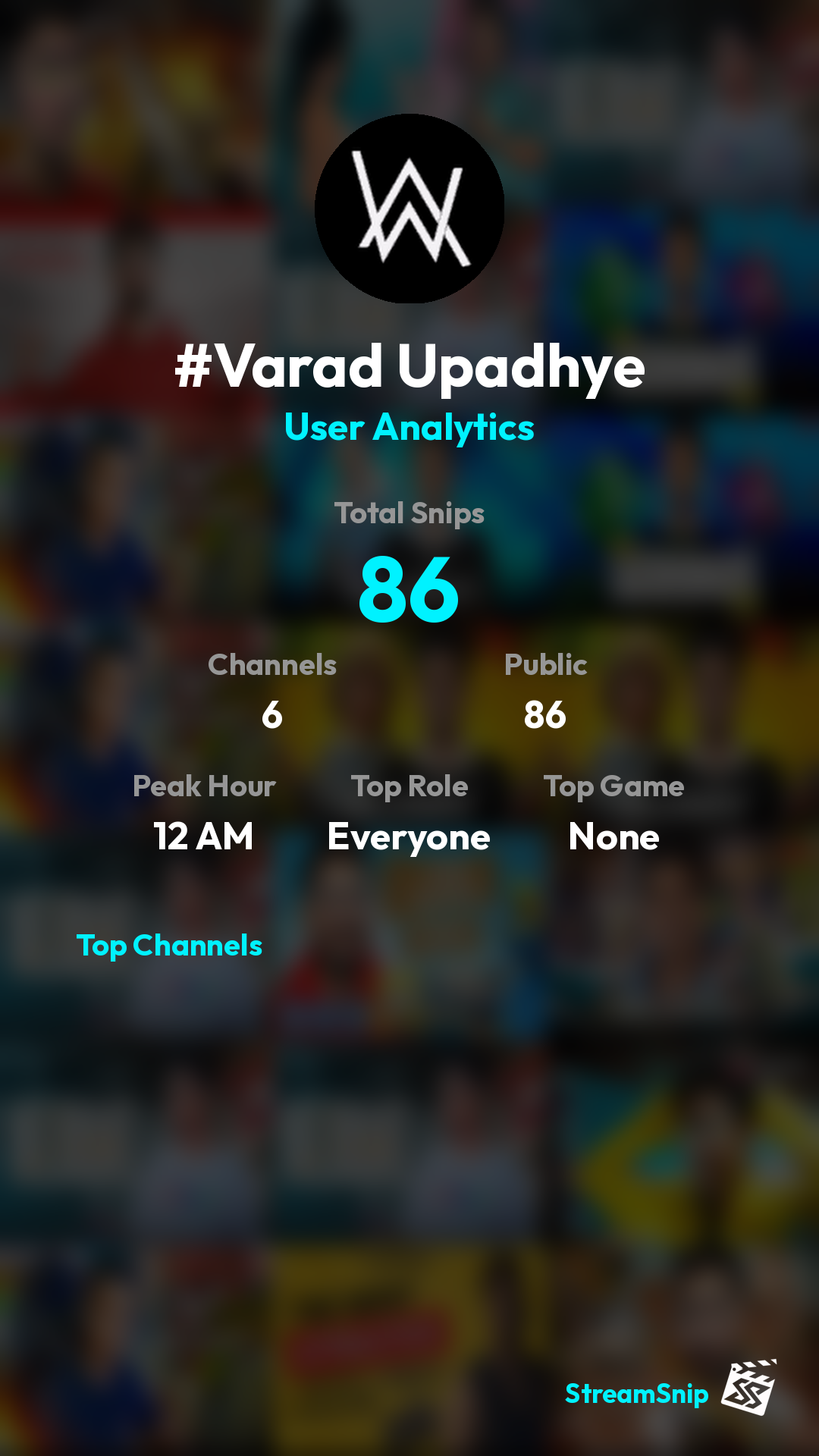 Stats Share Card