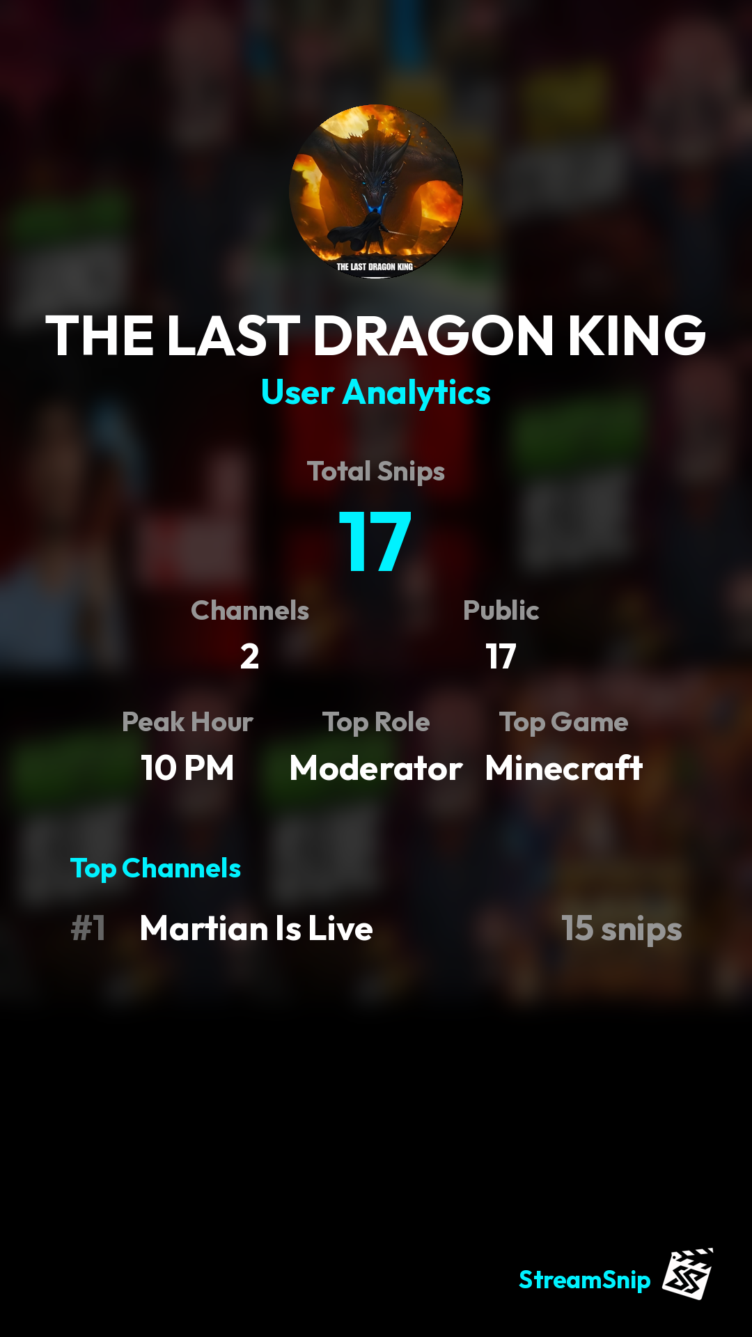 Stats Share Card