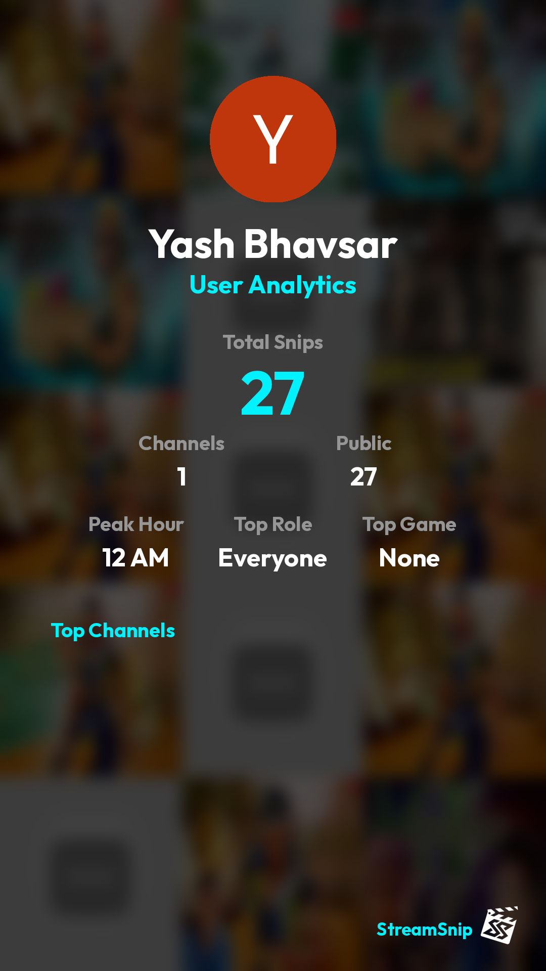 Stats Share Card