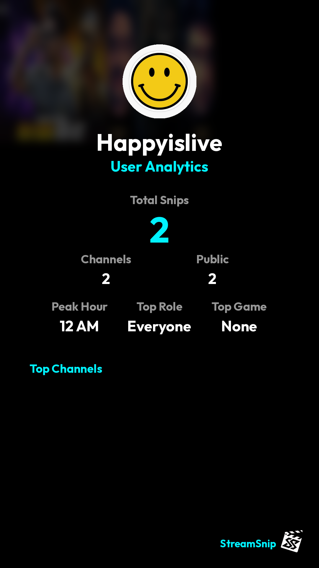 Stats Share Card