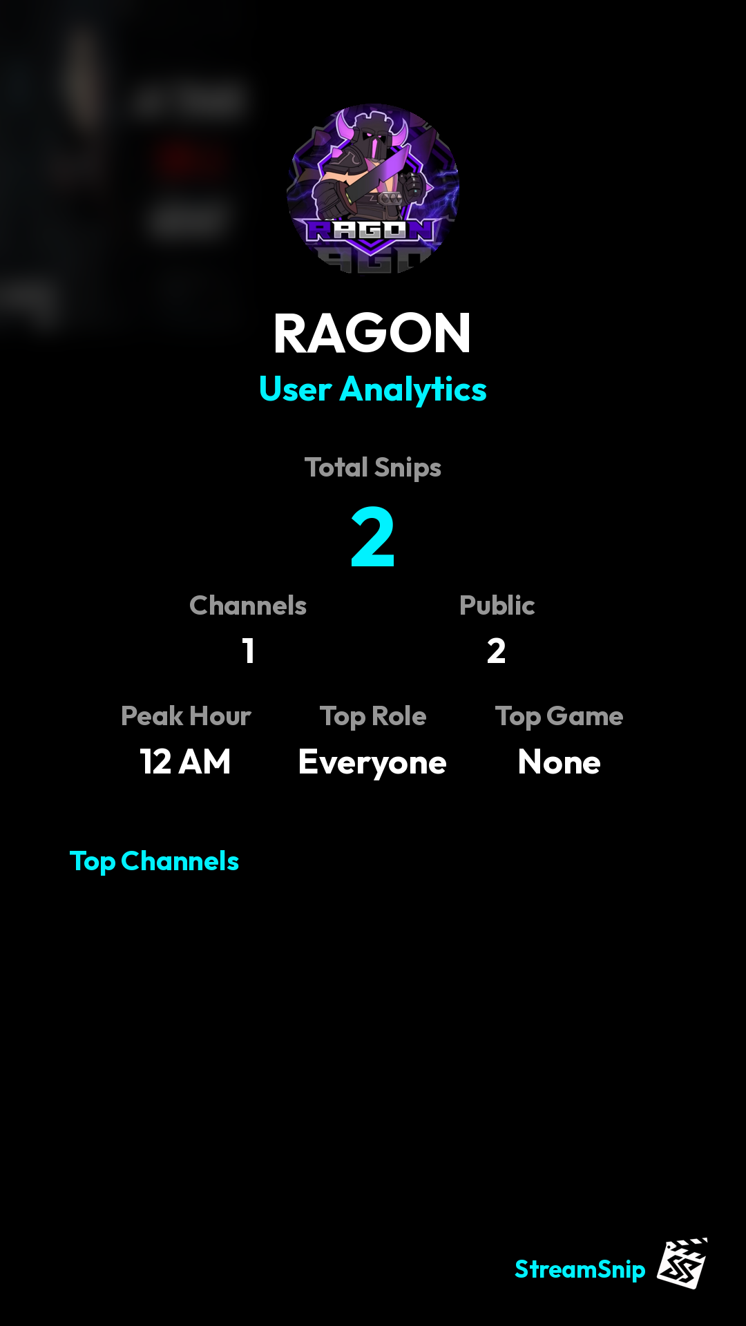 Stats Share Card