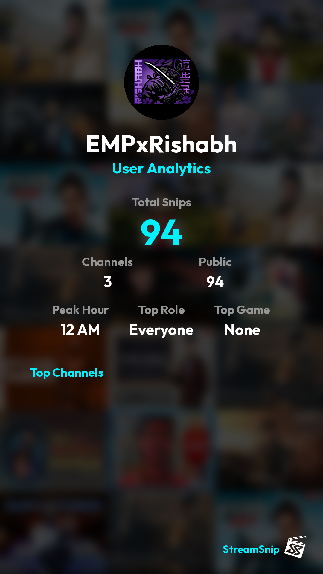 Stats Share Card