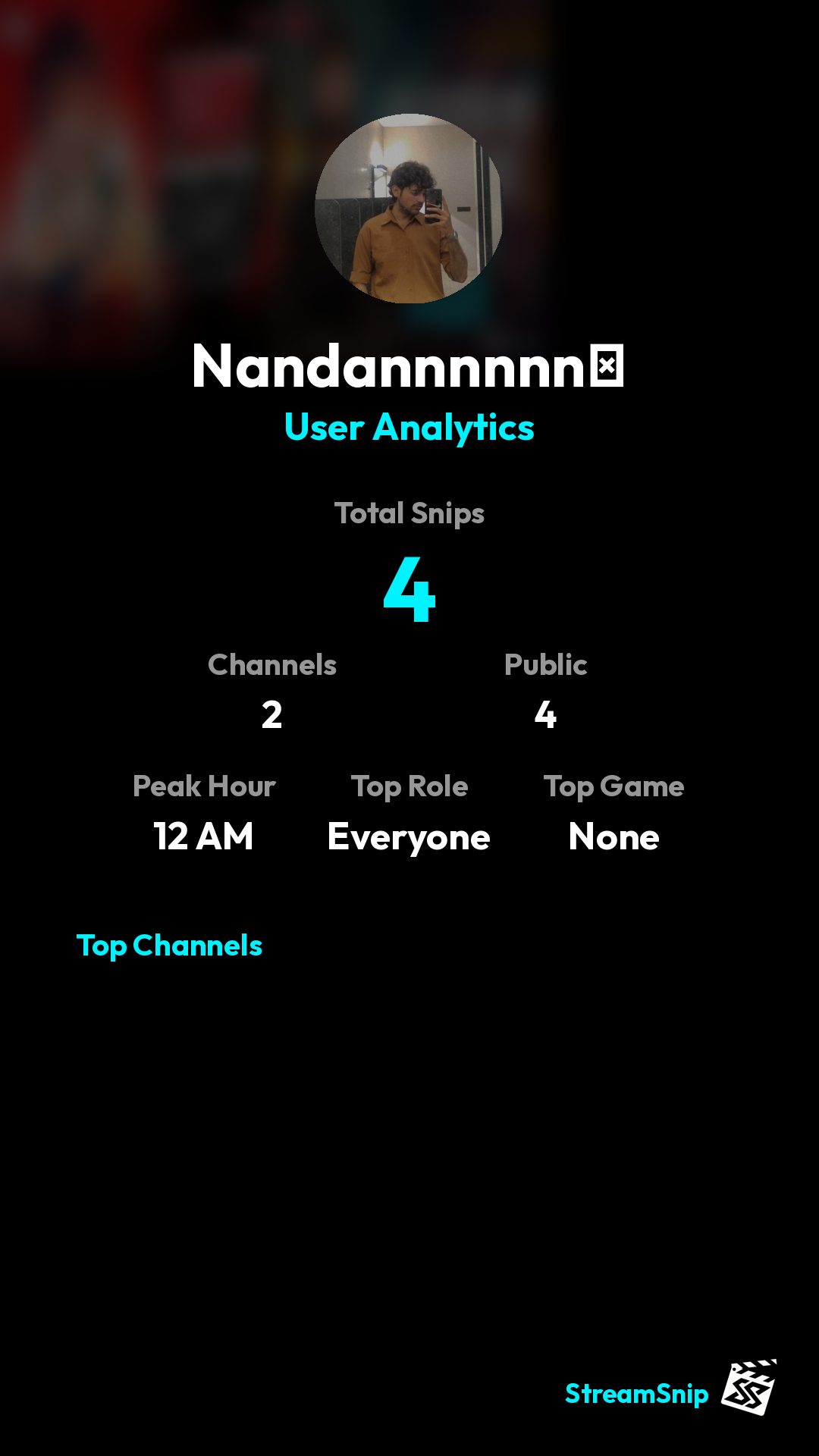 Stats Share Card