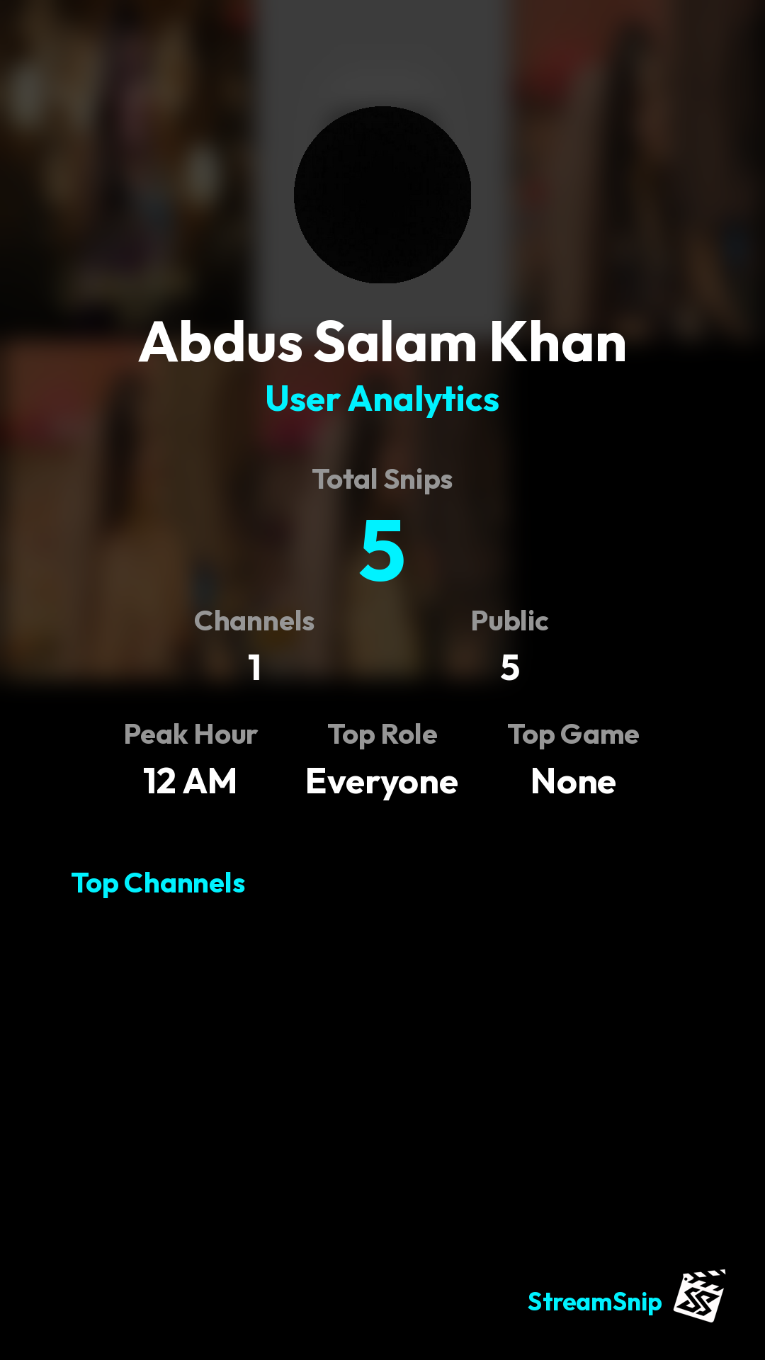 Stats Share Card