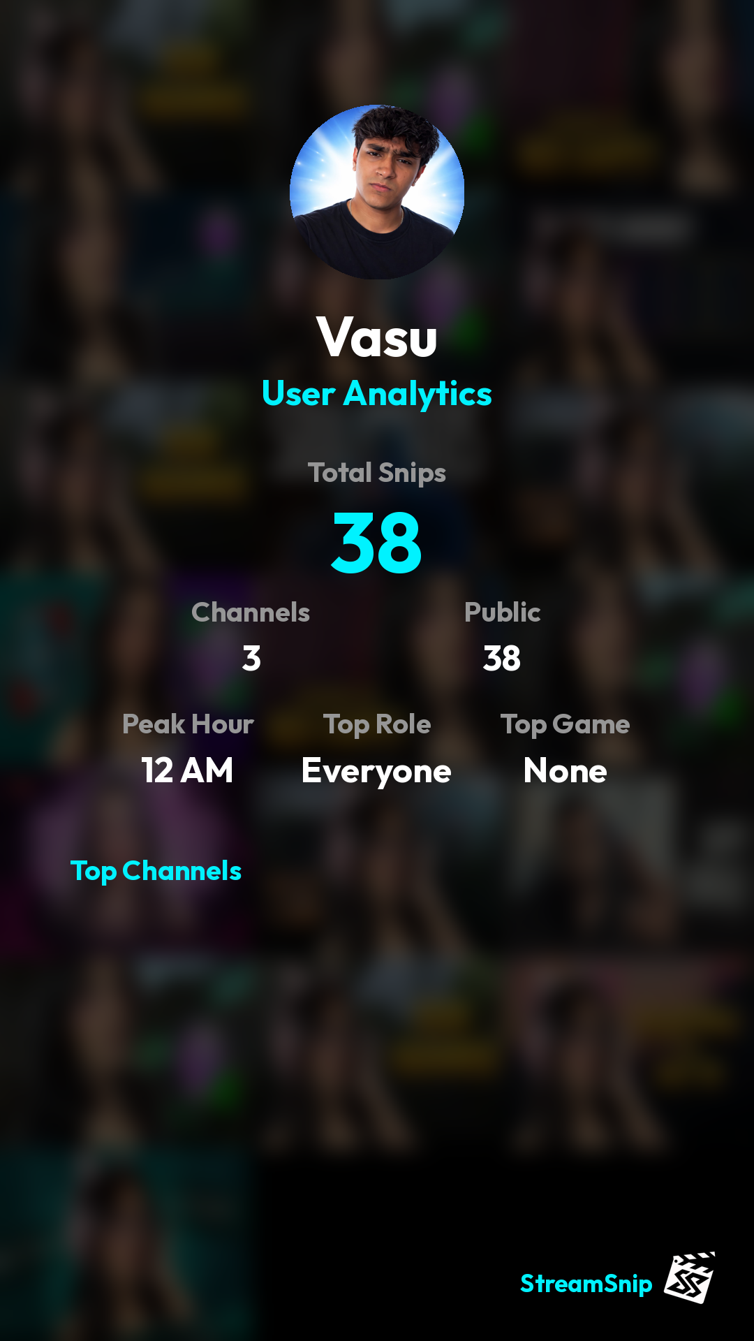 Stats Share Card
