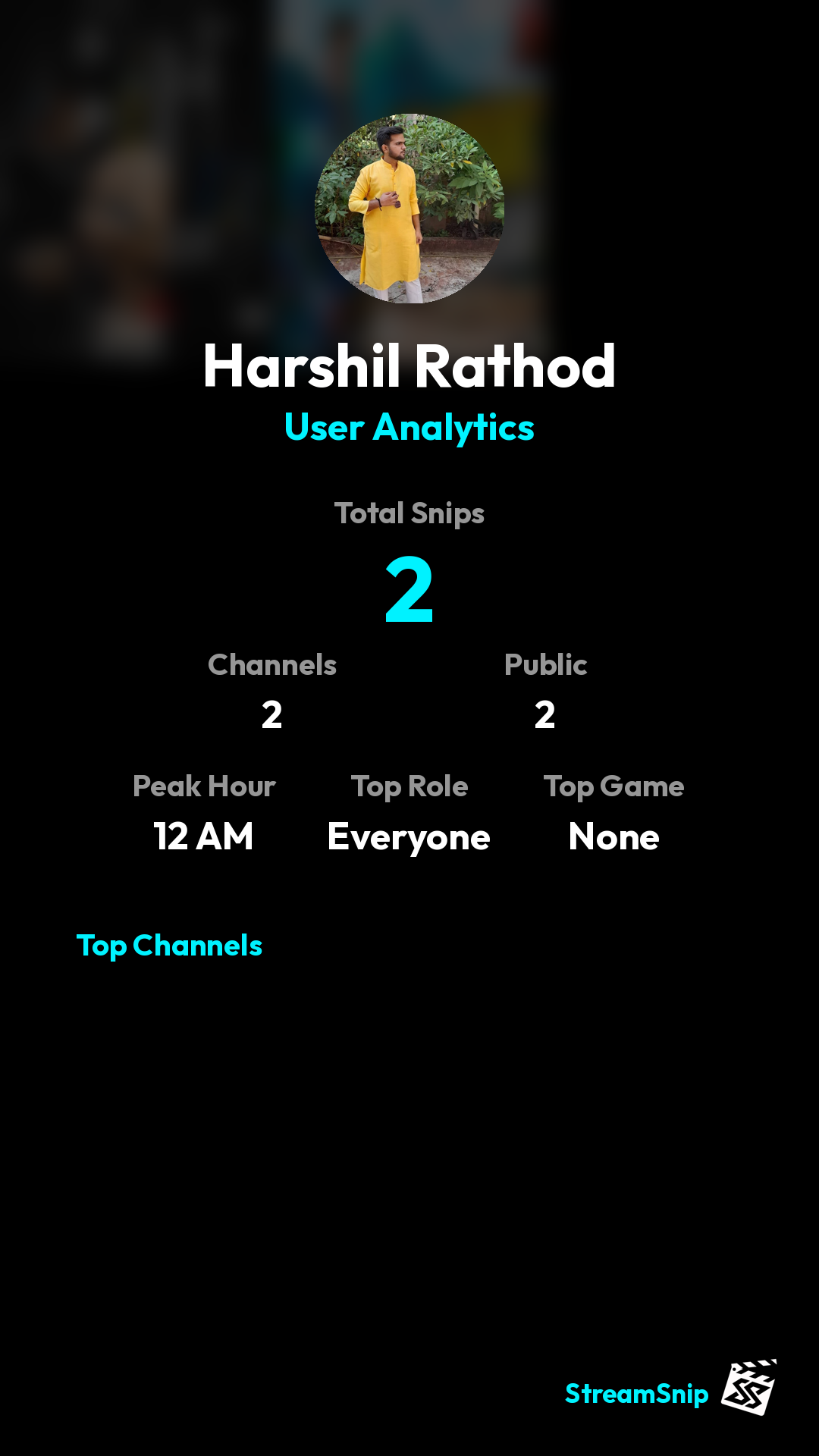 Stats Share Card