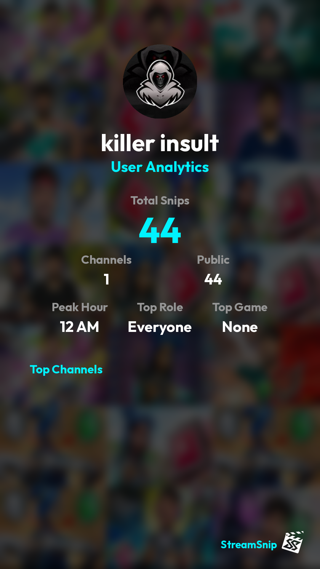 Stats Share Card