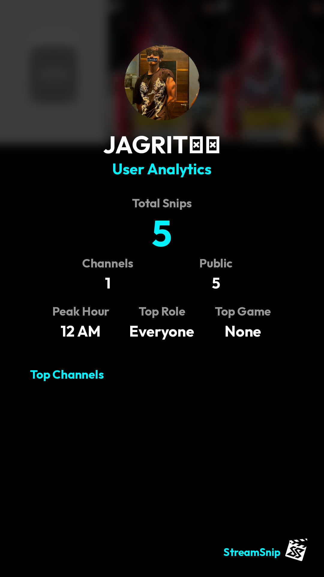 Stats Share Card