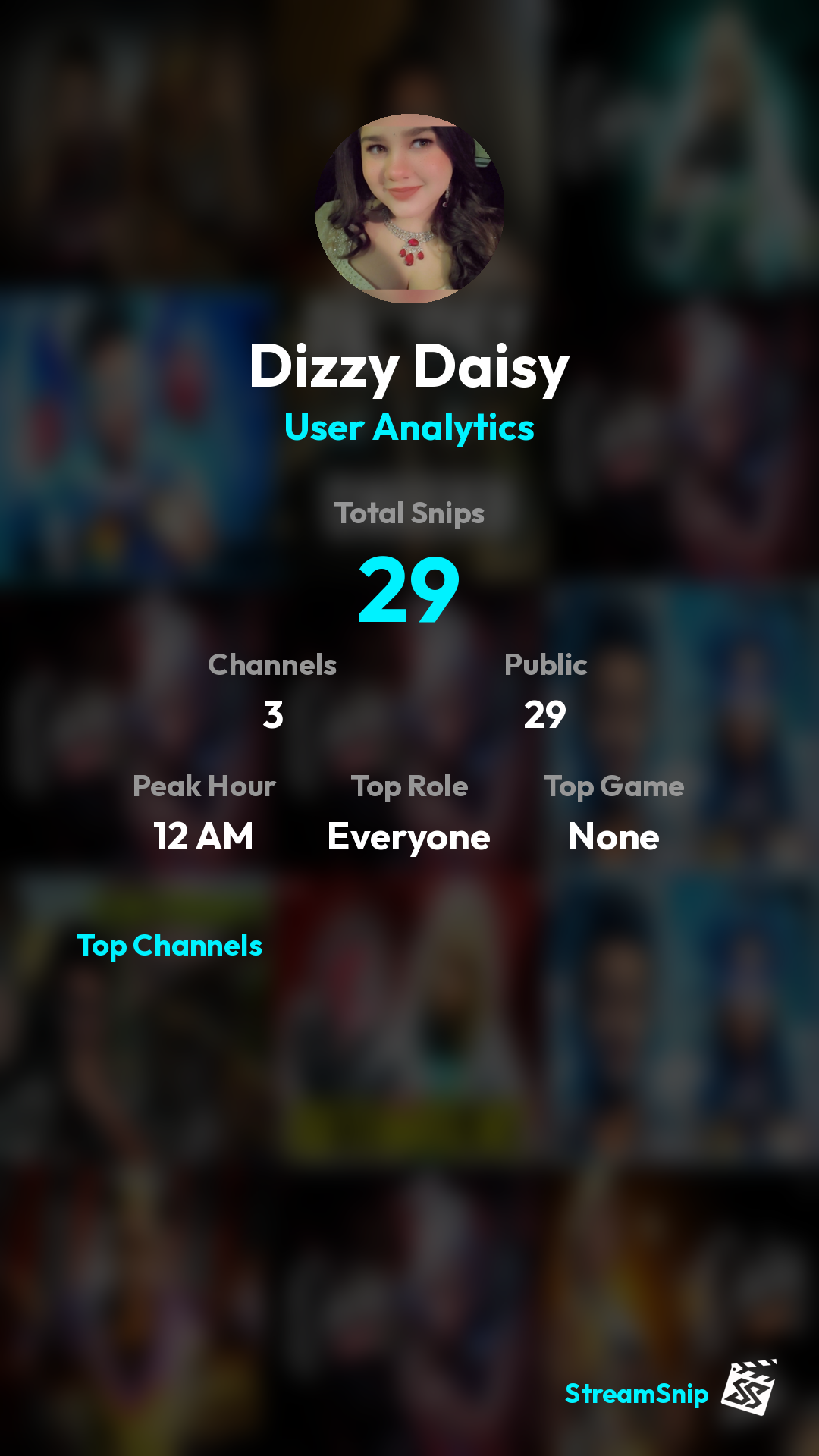 Stats Share Card