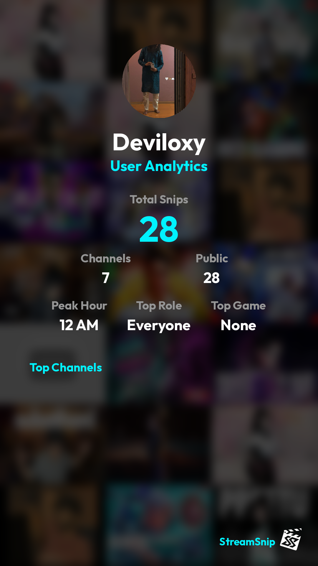 Stats Share Card