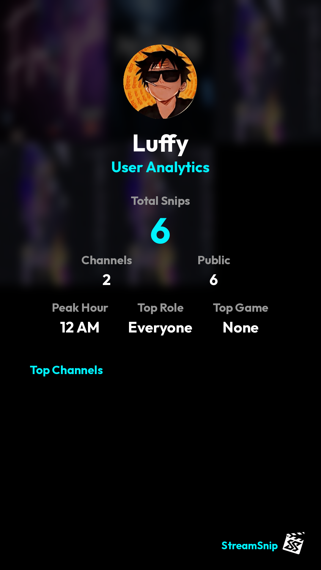 Stats Share Card