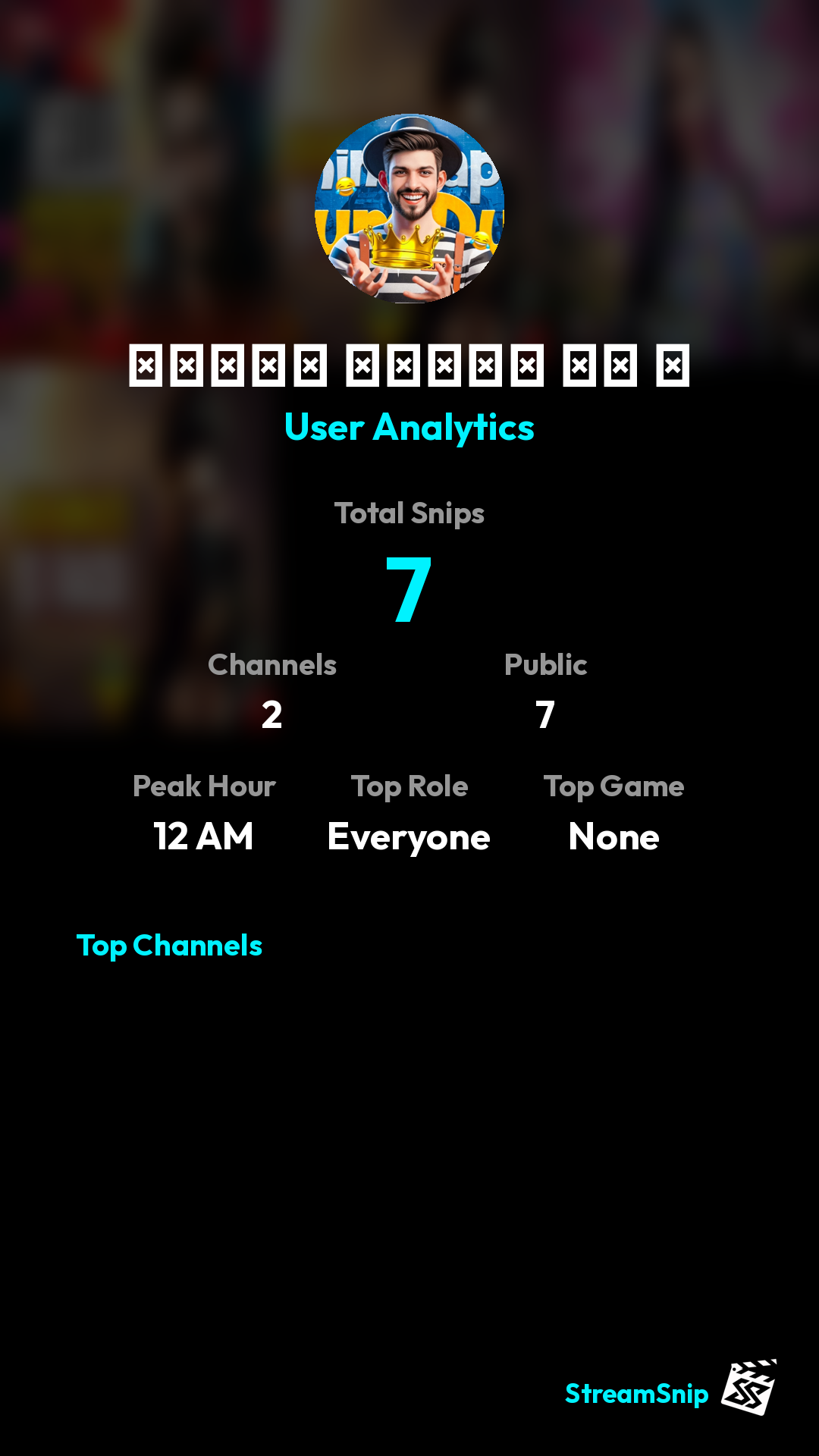 Stats Share Card