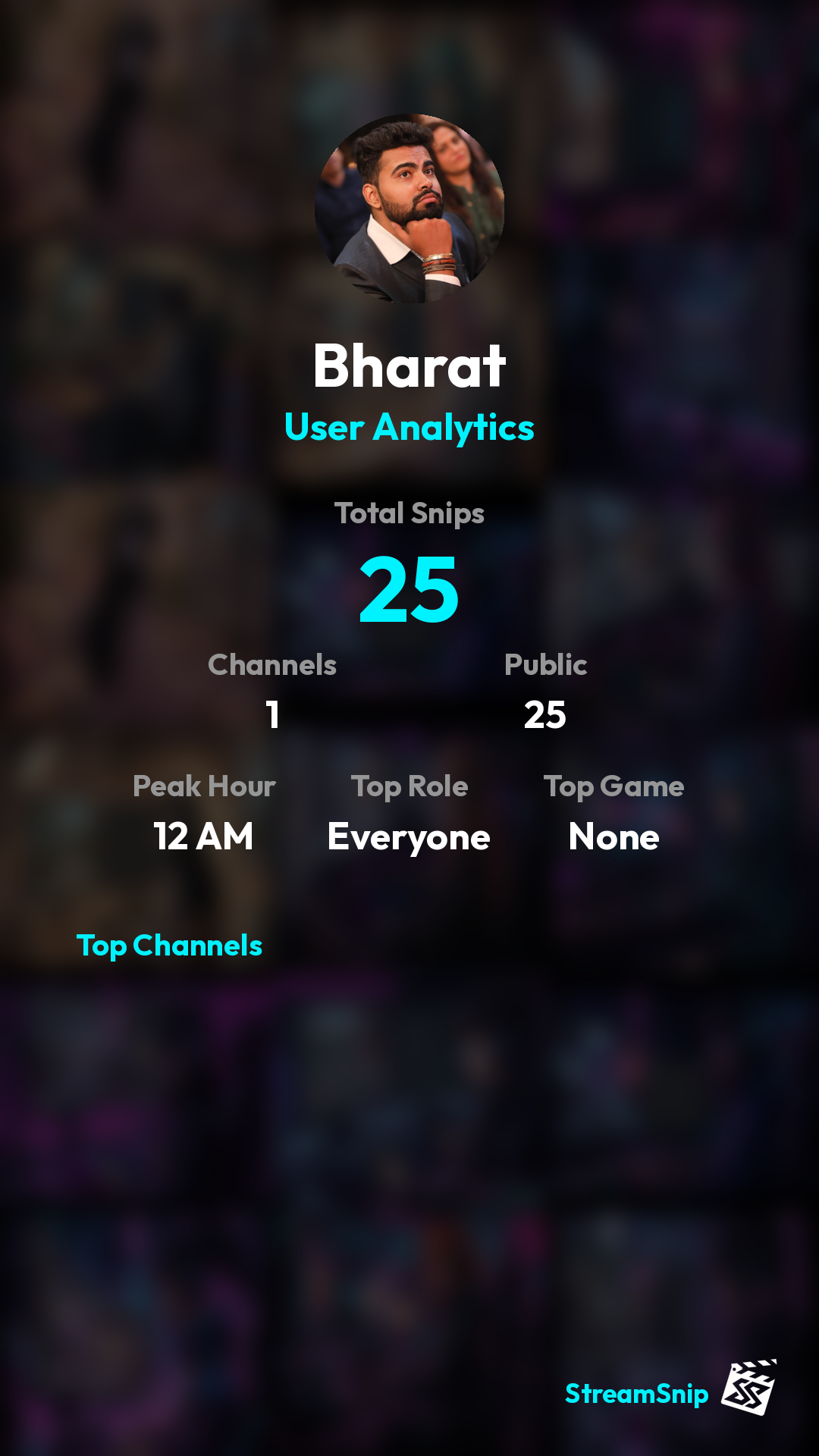 Stats Share Card