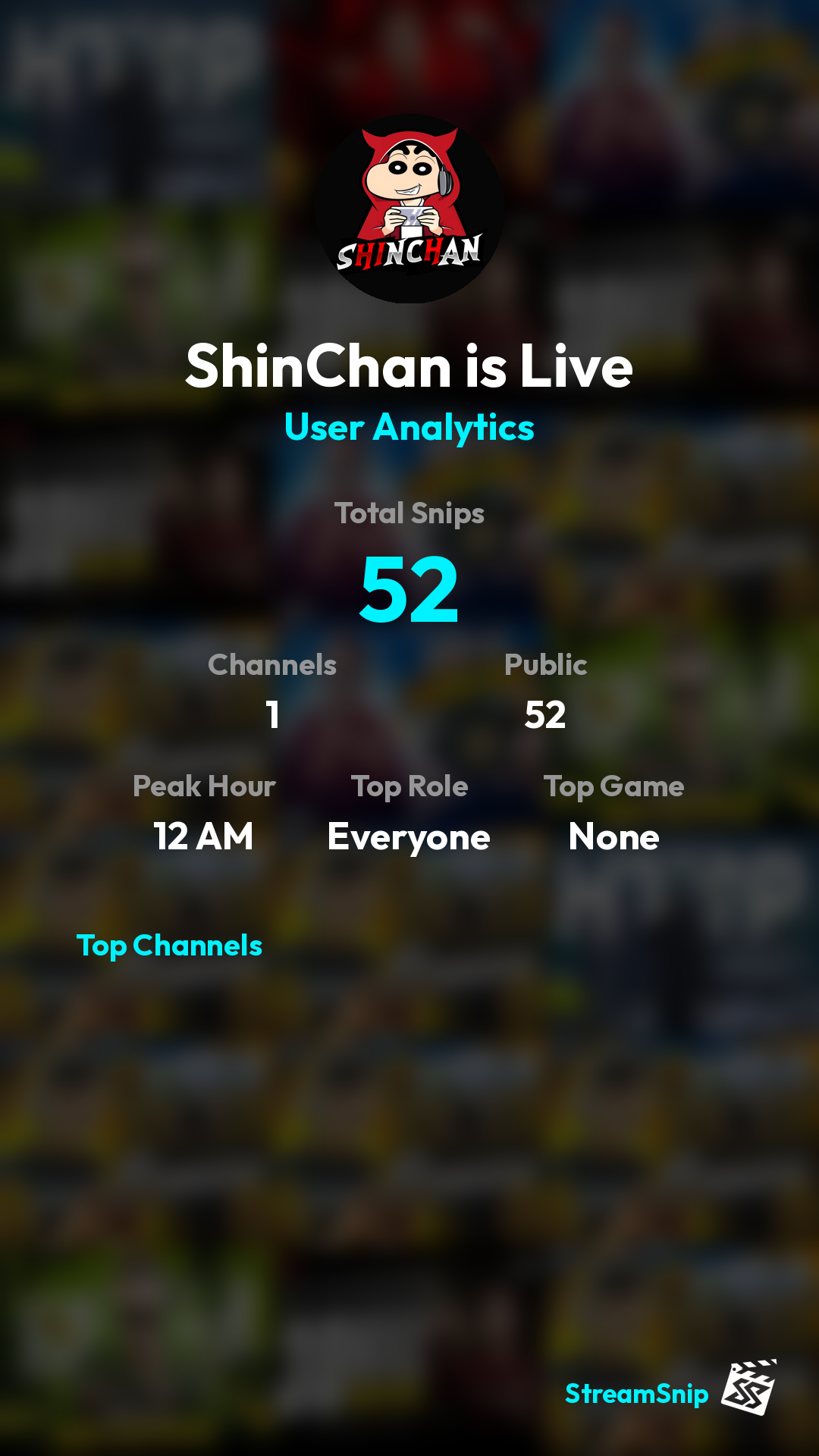 Stats Share Card
