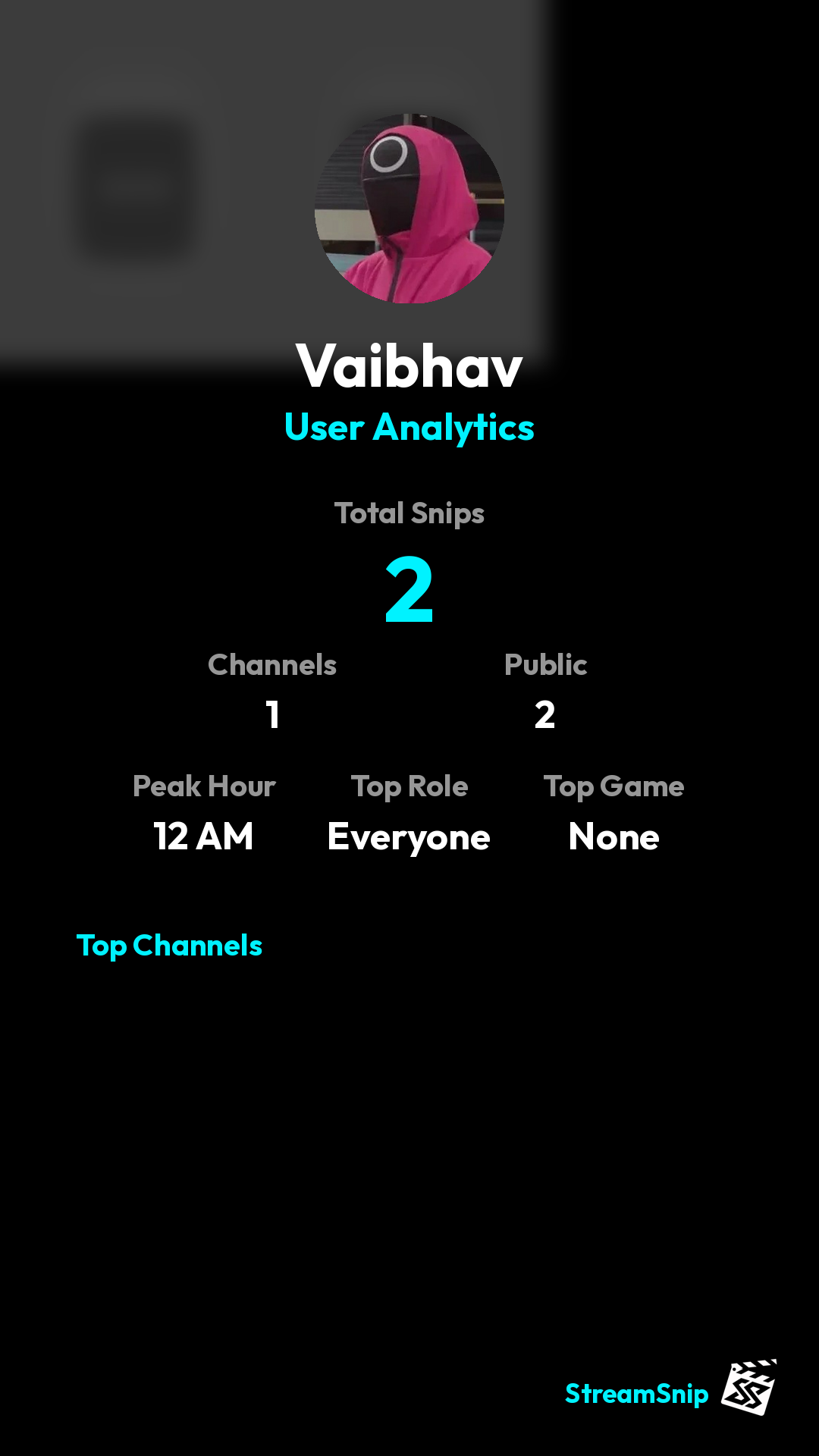 Stats Share Card