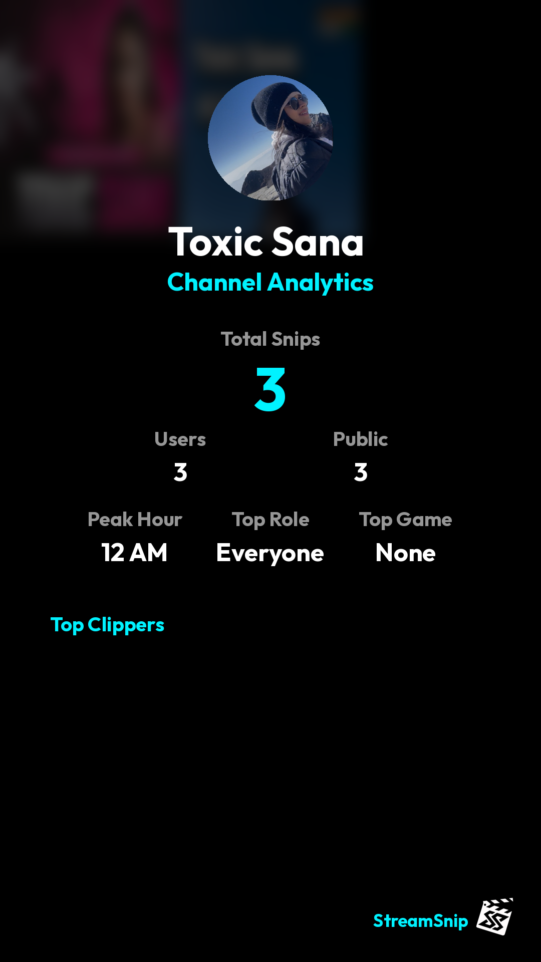 Stats Share Card