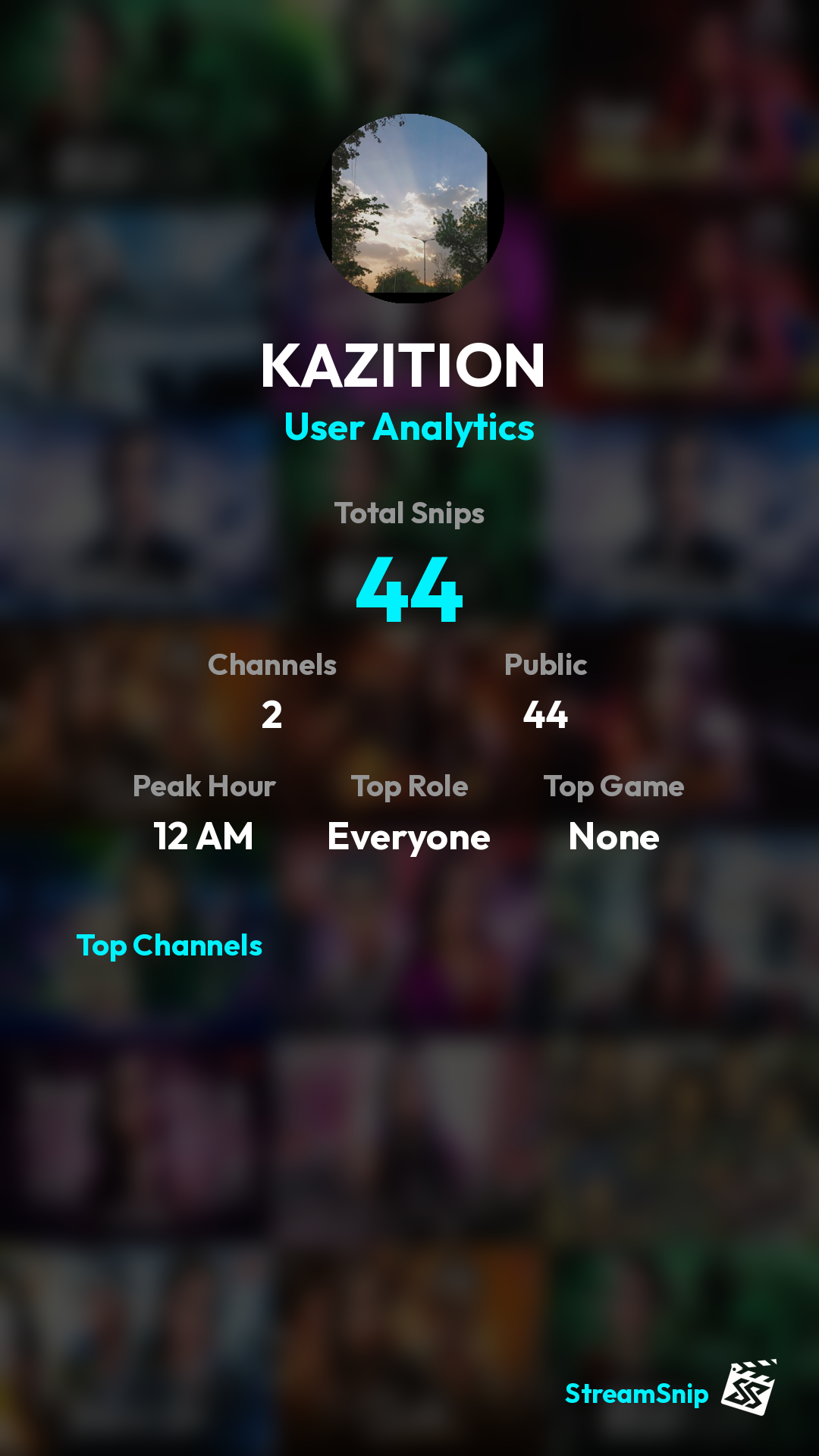 Stats Share Card