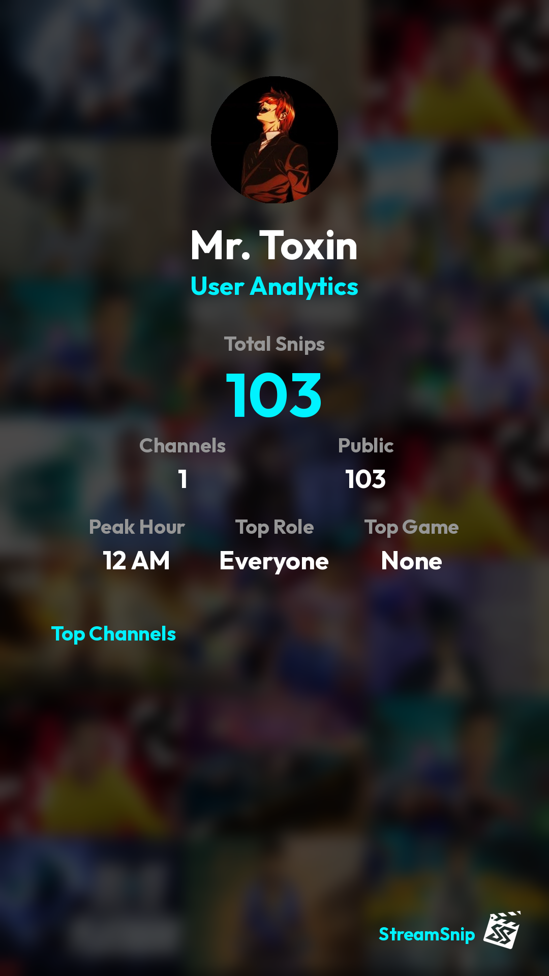 Stats Share Card