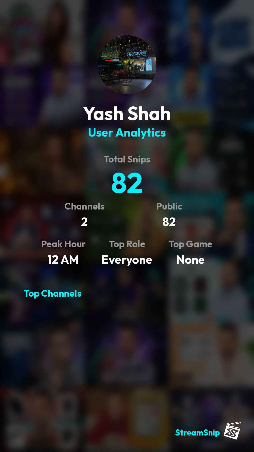 Stats Share Card
