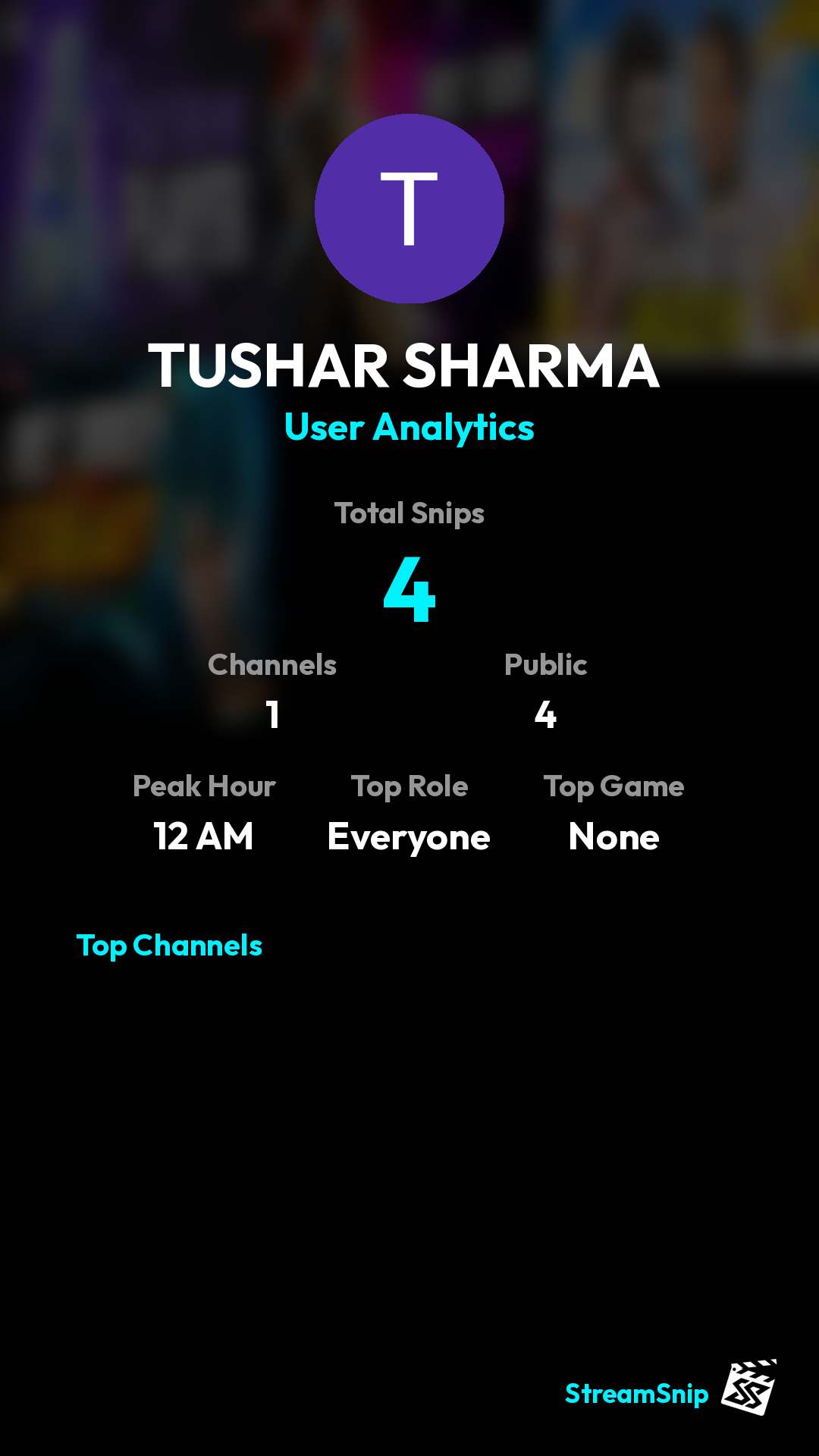 Stats Share Card