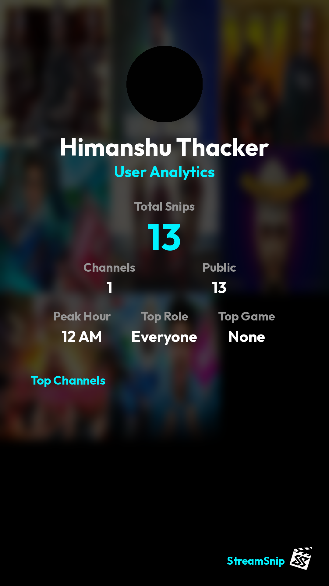 Stats Share Card