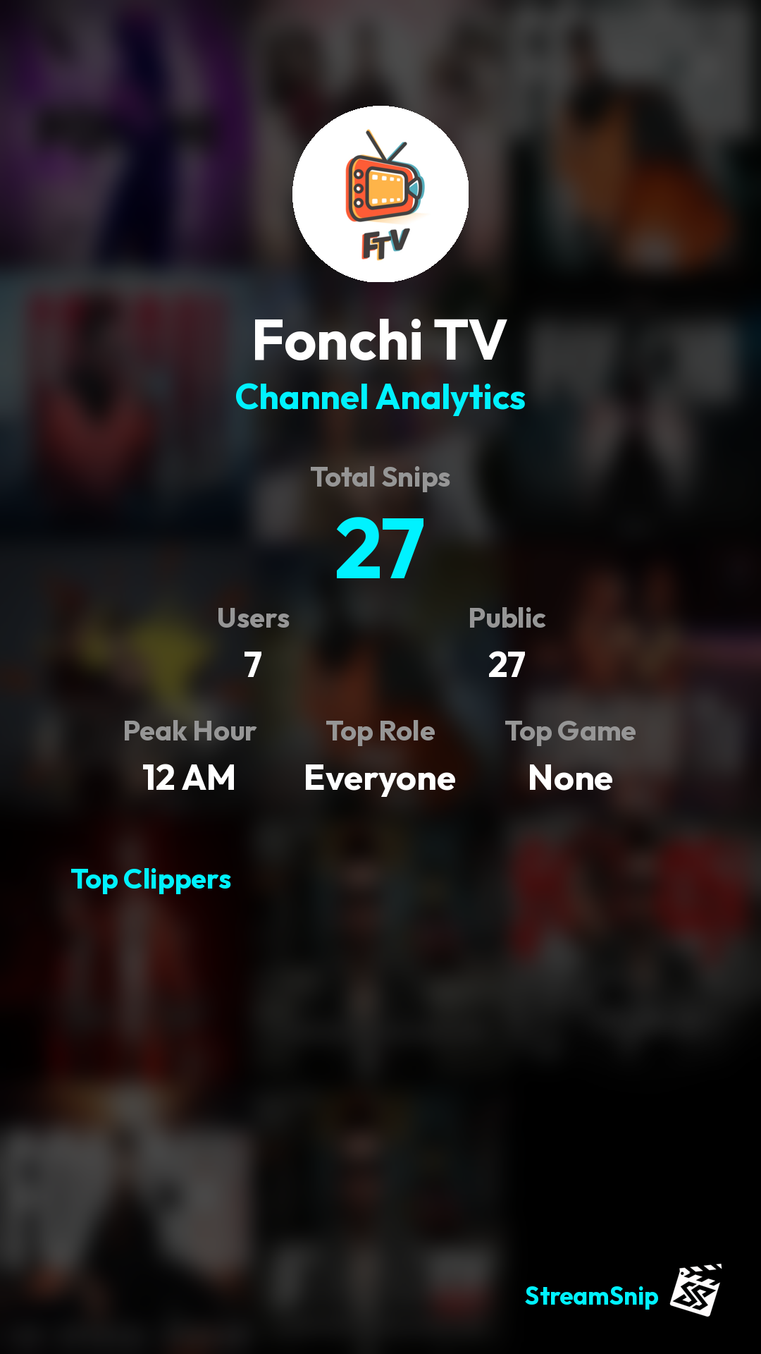 Stats Share Card