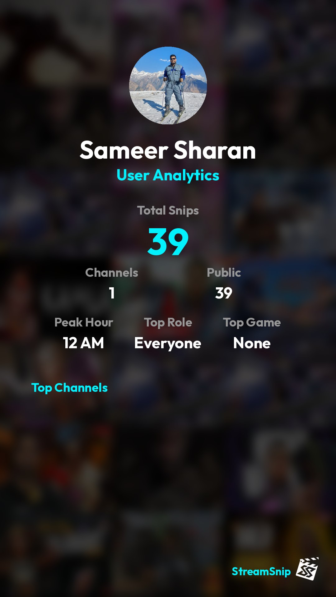 Stats Share Card