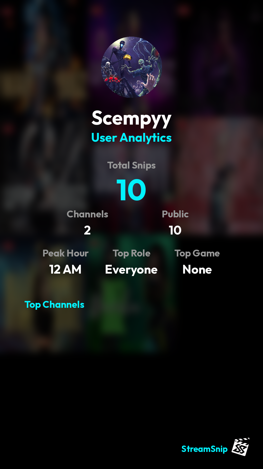 Stats Share Card