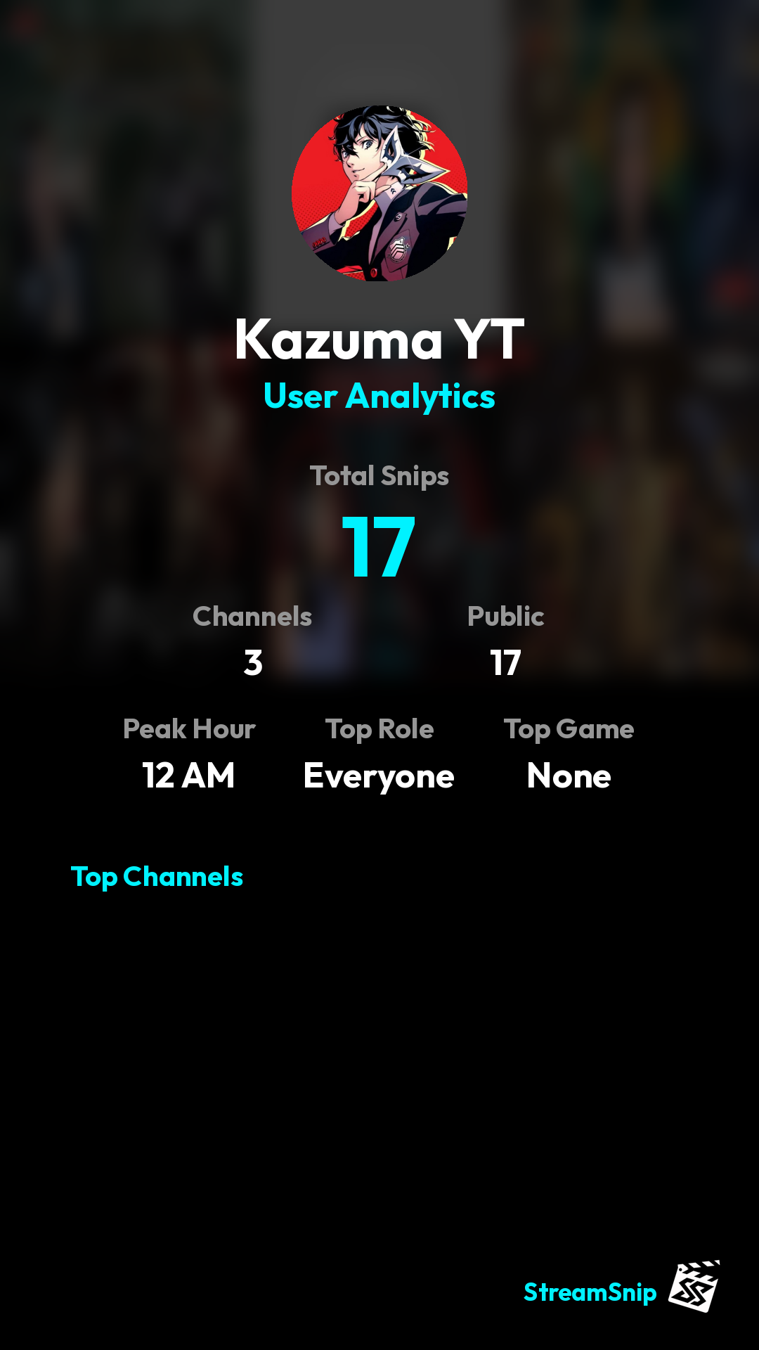Stats Share Card