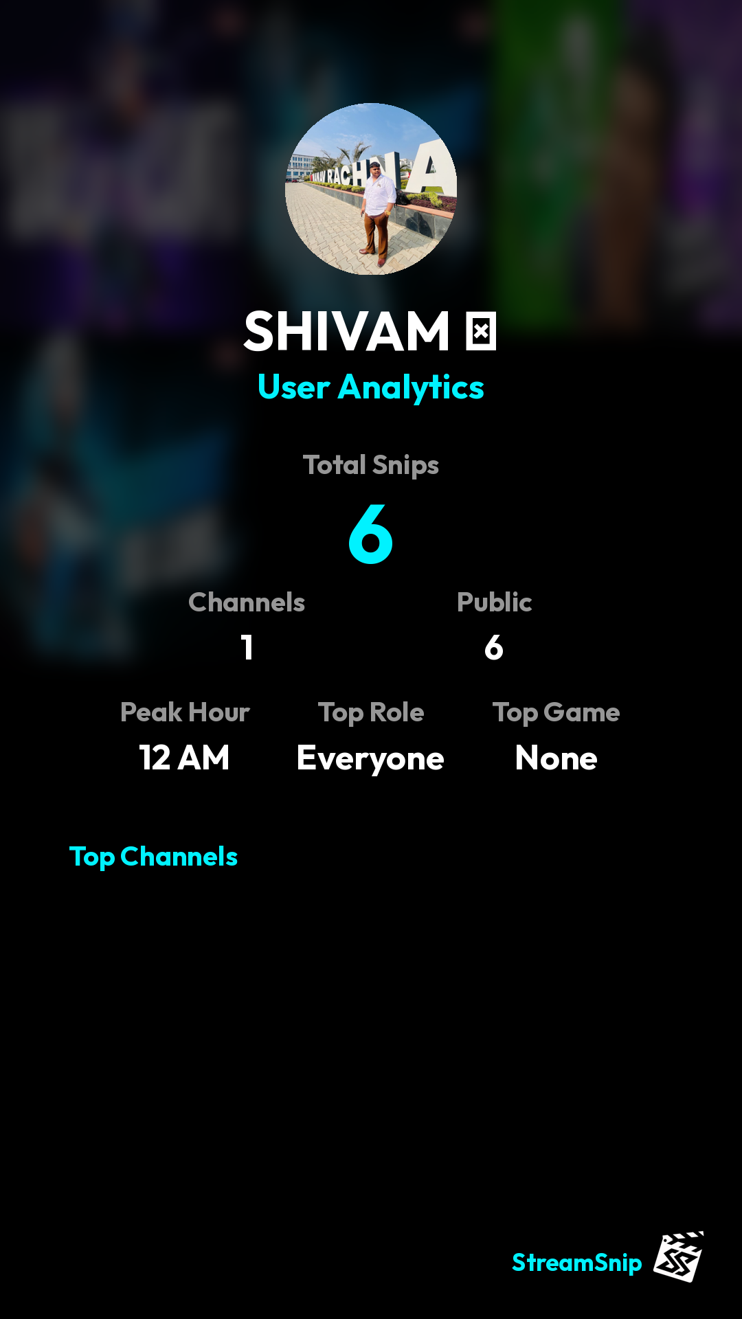Stats Share Card