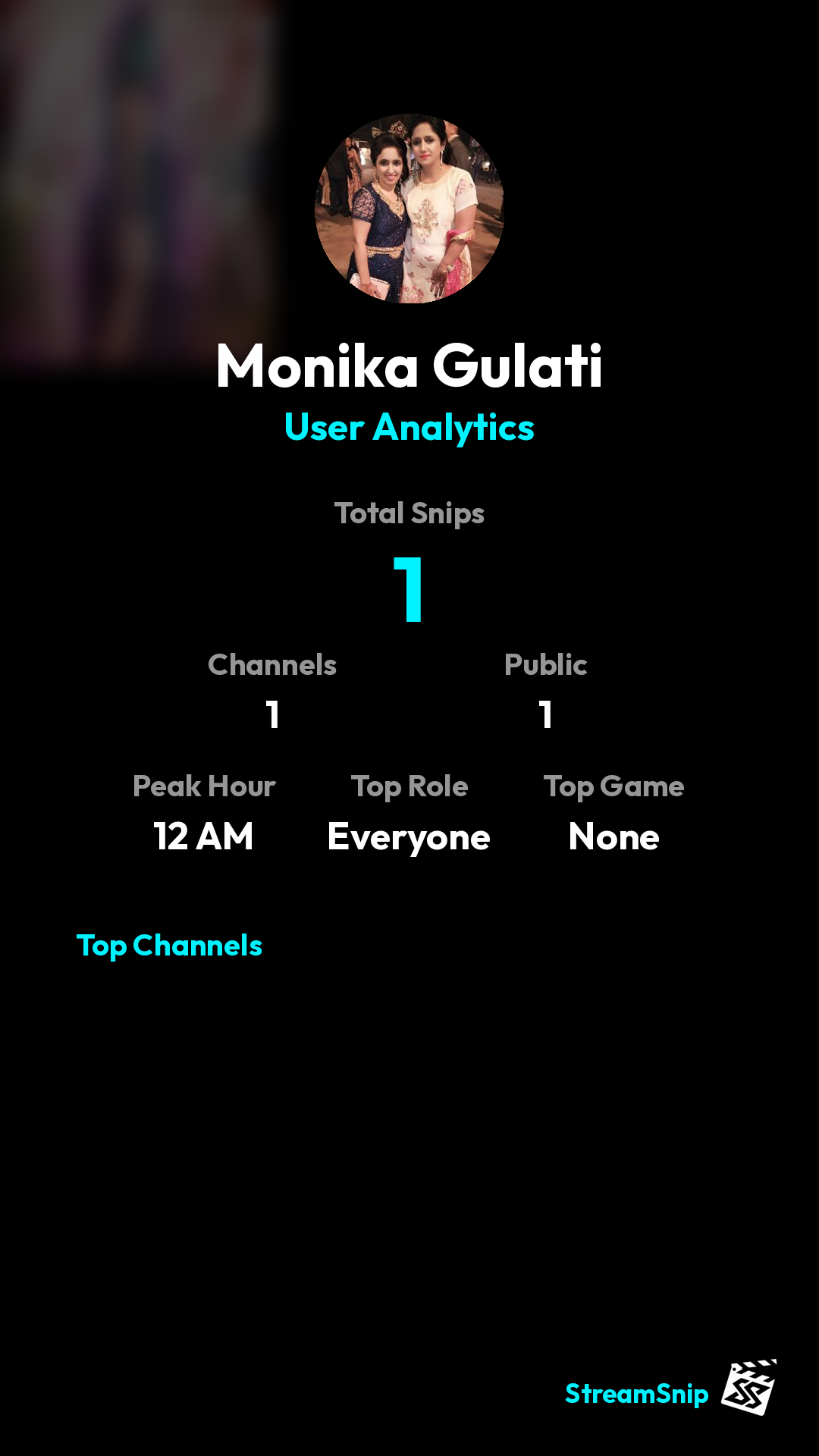 Stats Share Card
