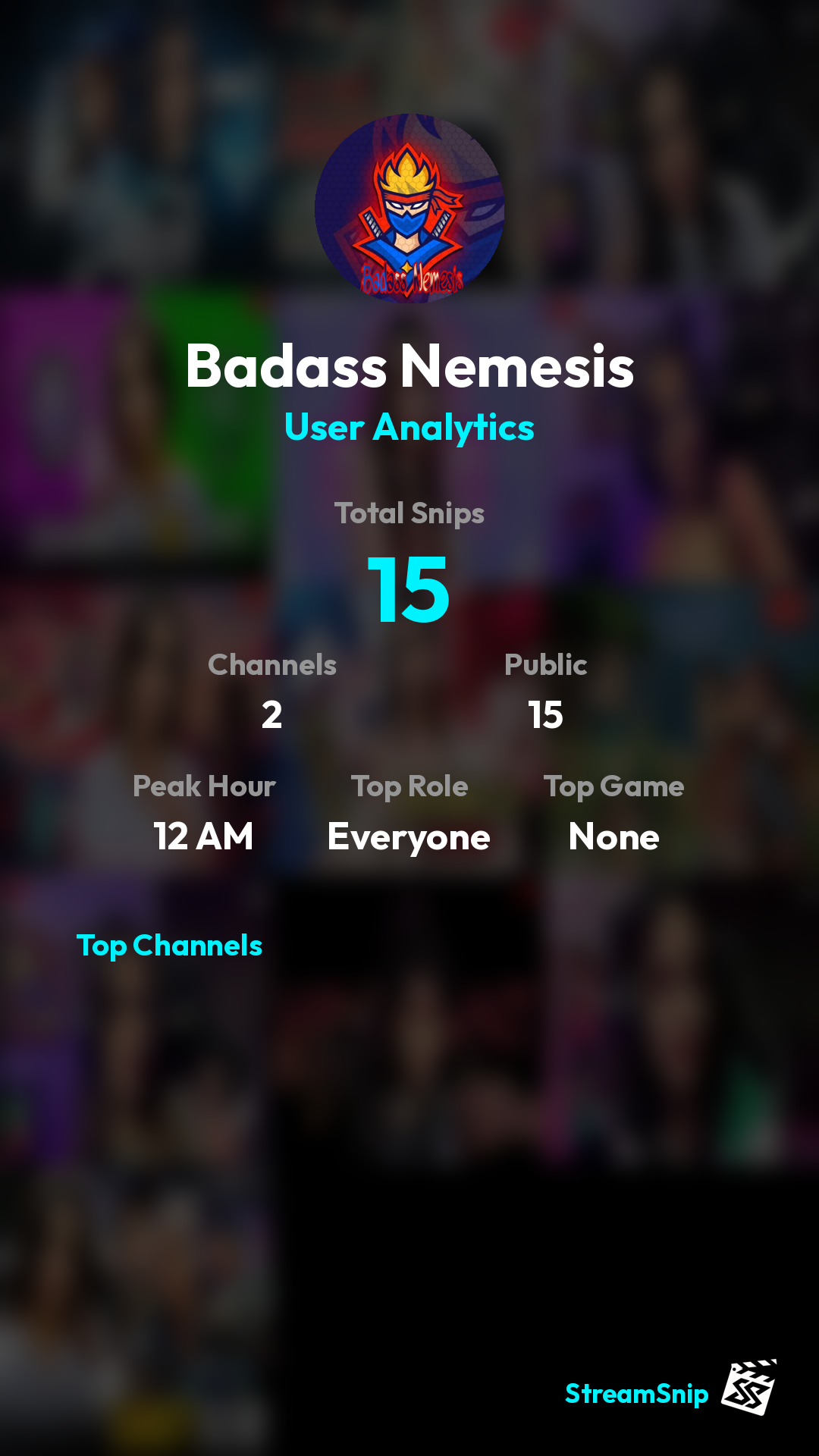 Stats Share Card