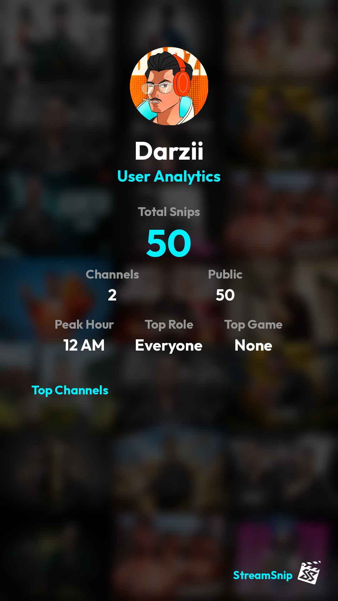 Stats Share Card
