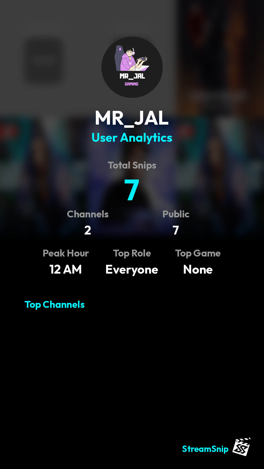Stats Share Card