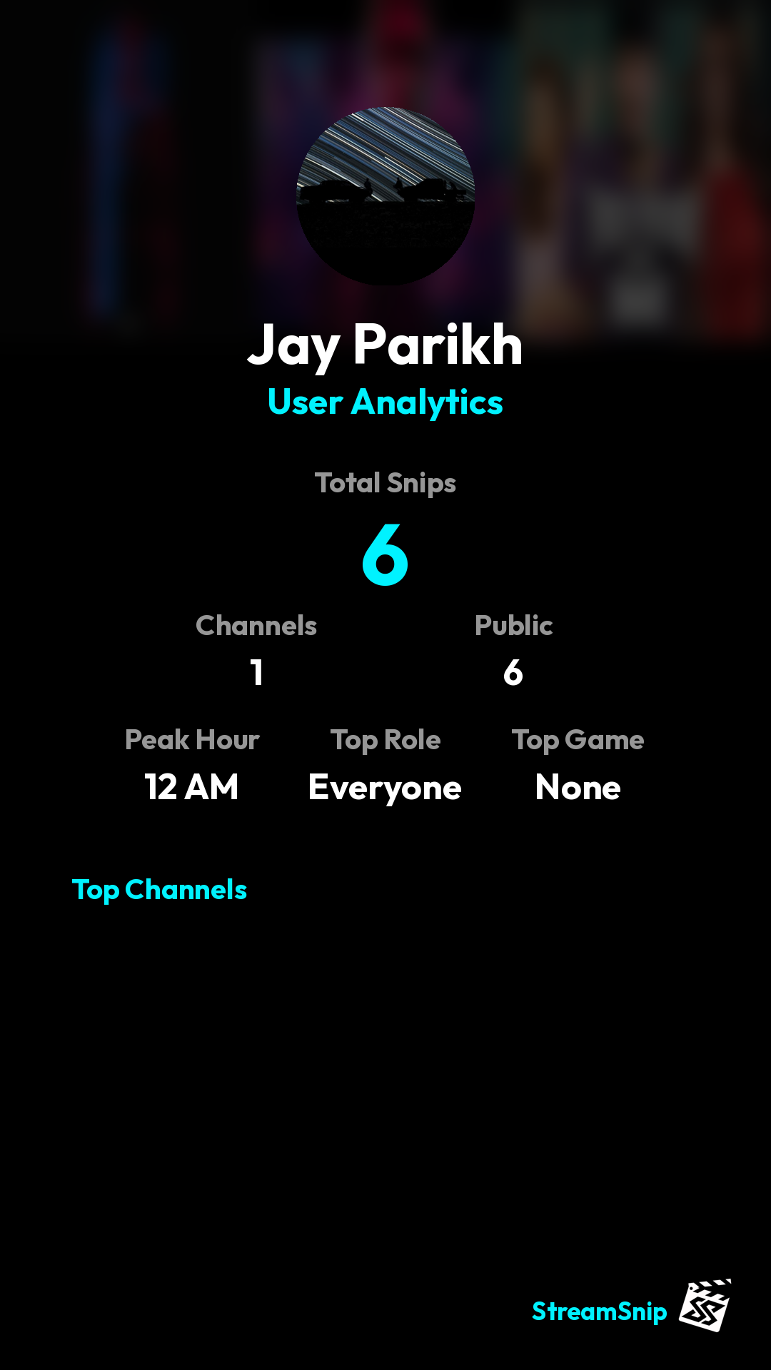 Stats Share Card