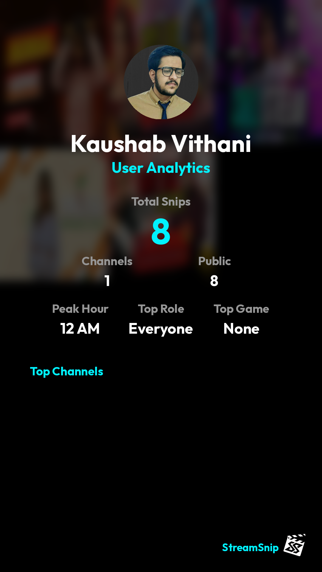 Stats Share Card