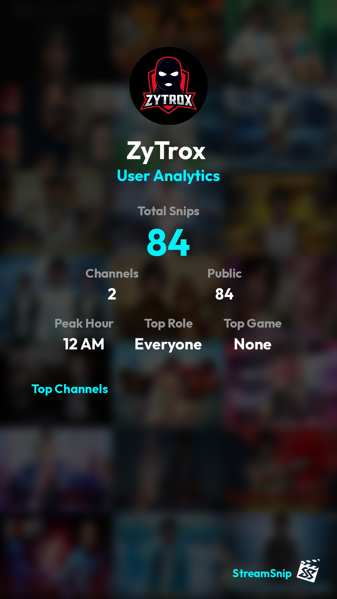 Stats Share Card