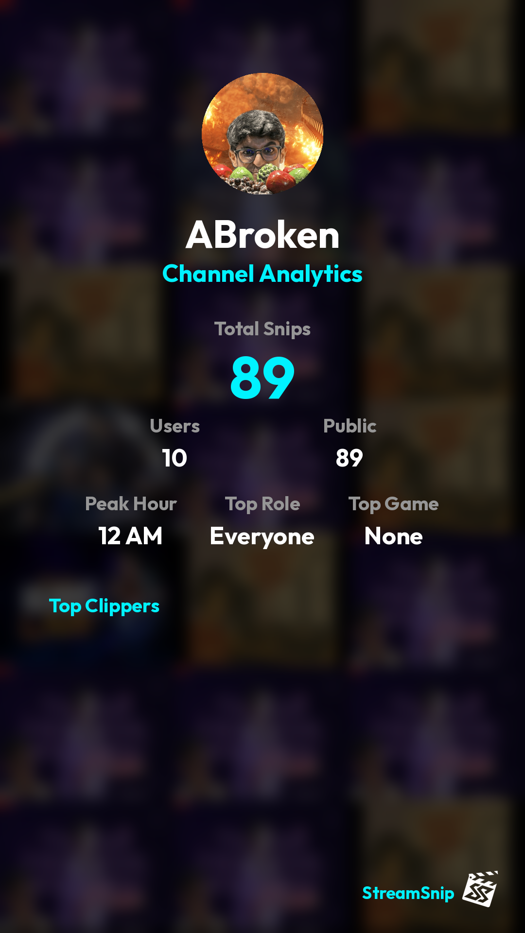 Stats Share Card