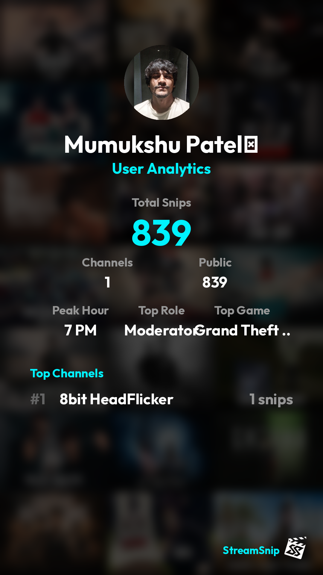 Stats Share Card