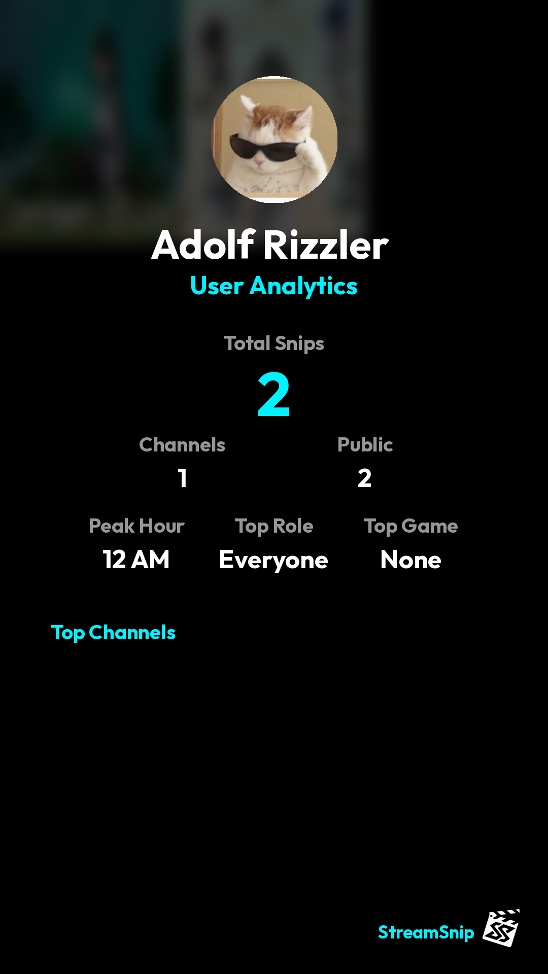 Stats Share Card