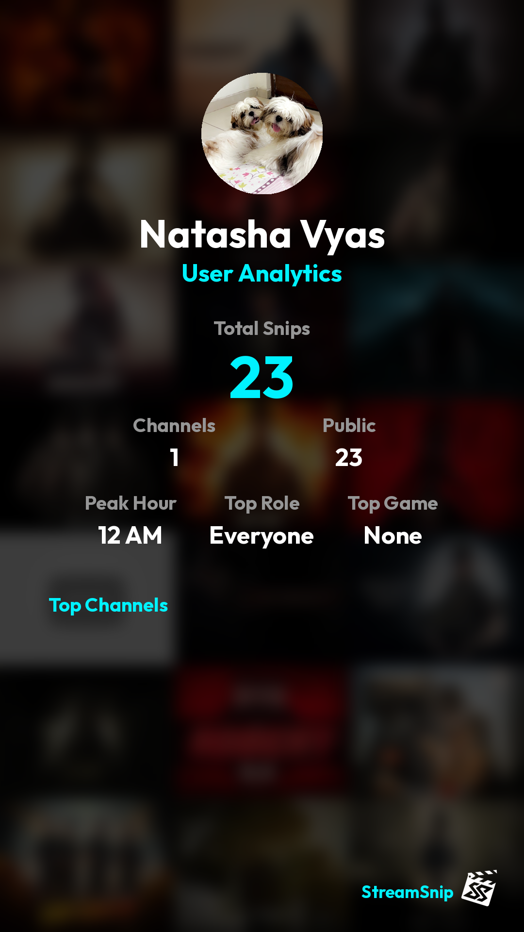 Stats Share Card