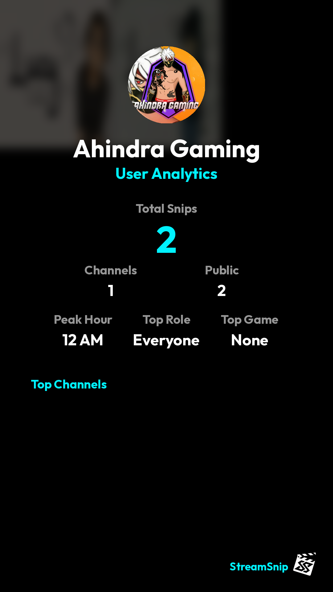 Stats Share Card