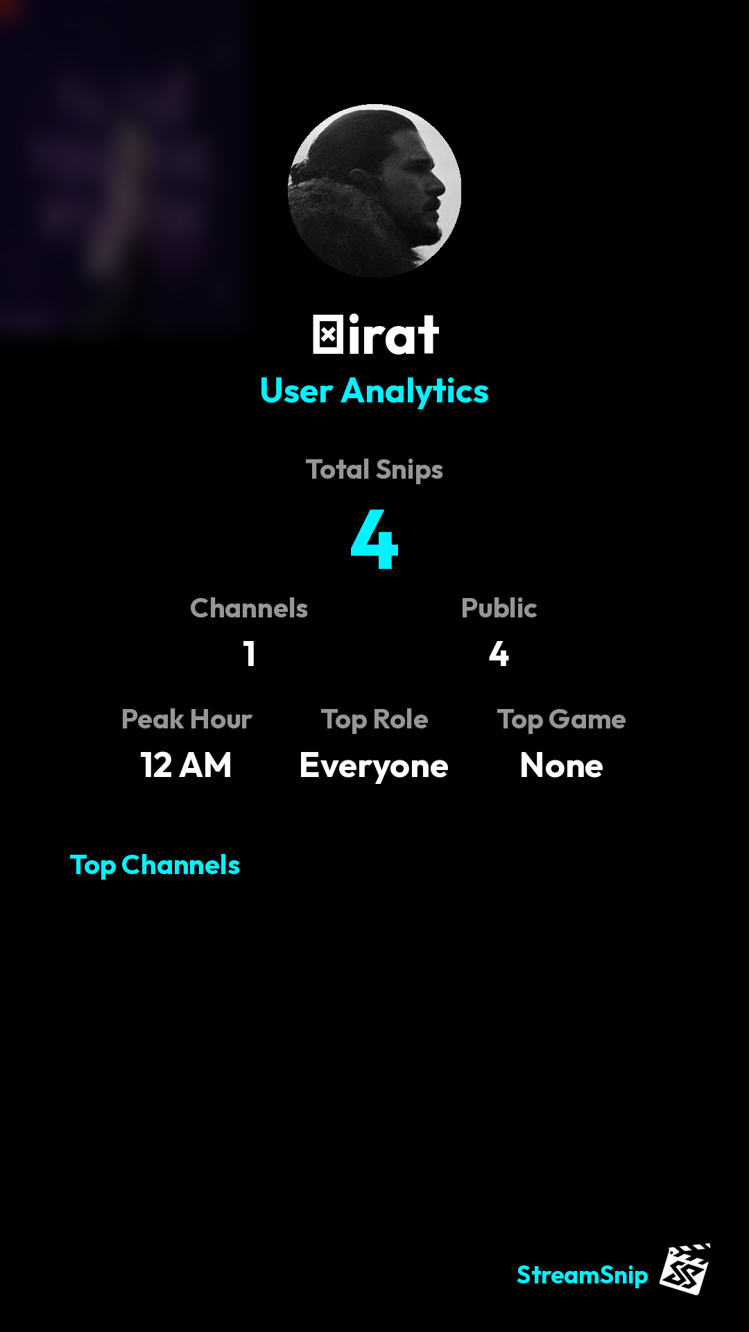 Stats Share Card