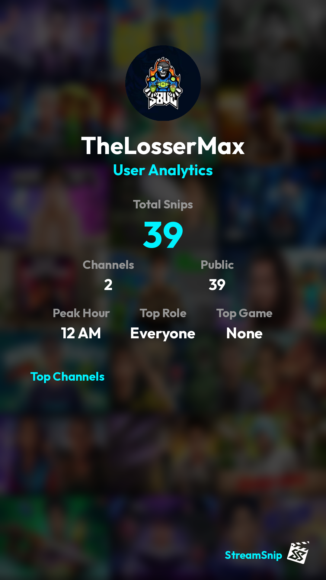 Stats Share Card
