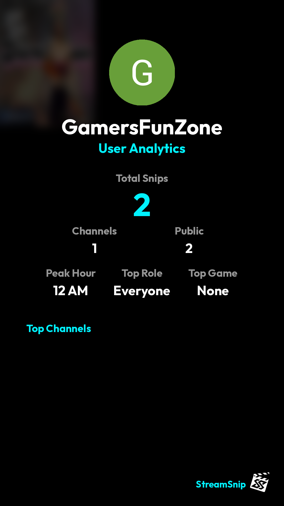 Stats Share Card