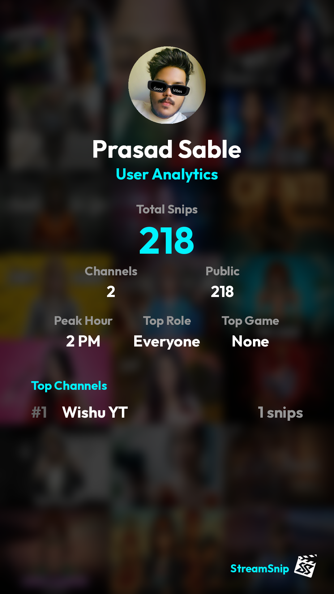 Stats Share Card