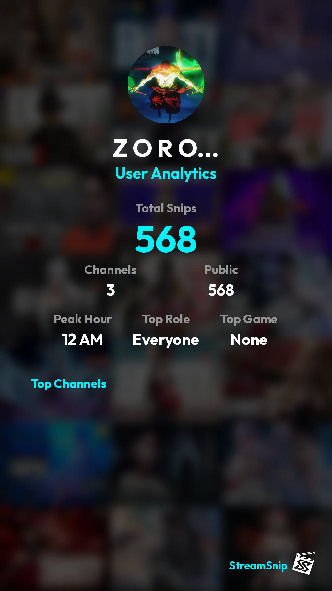 Stats Share Card